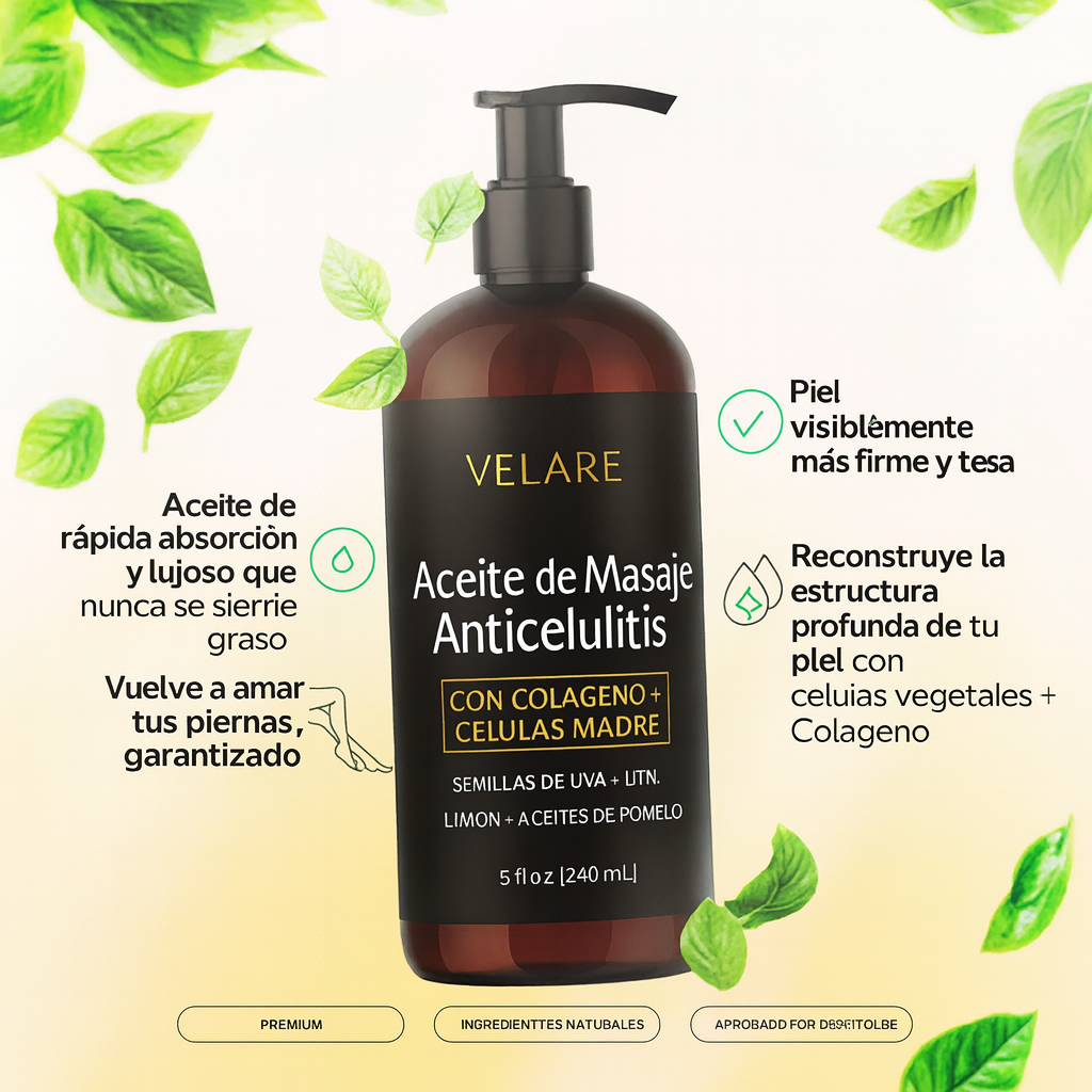 Women's Wellness Anti-Cellulite Massage Oil