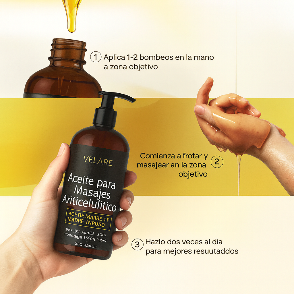 Women's Wellness Anti-Cellulite Massage Oil